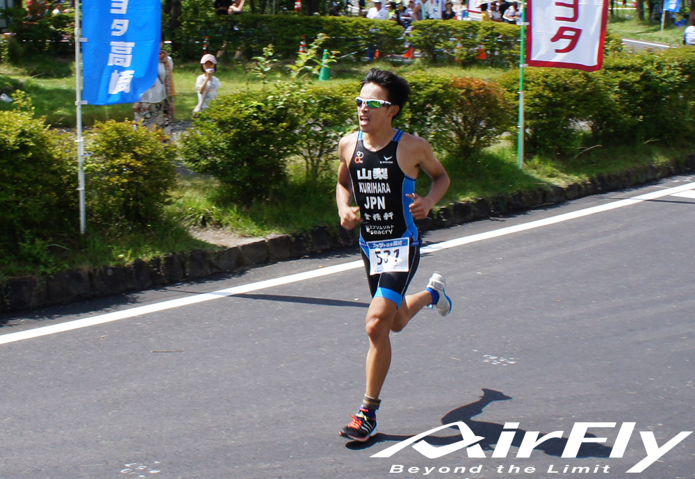 スポーツサングラス スポーツアイウェア エース栗原 トライアスロン はるトラ 榛名湖