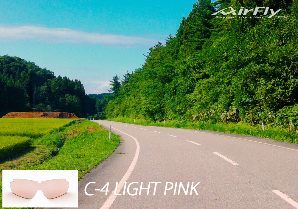 スポーツサングラス スポーツアイウェア 鯖江 選び方 レンズ LIGHT PINK