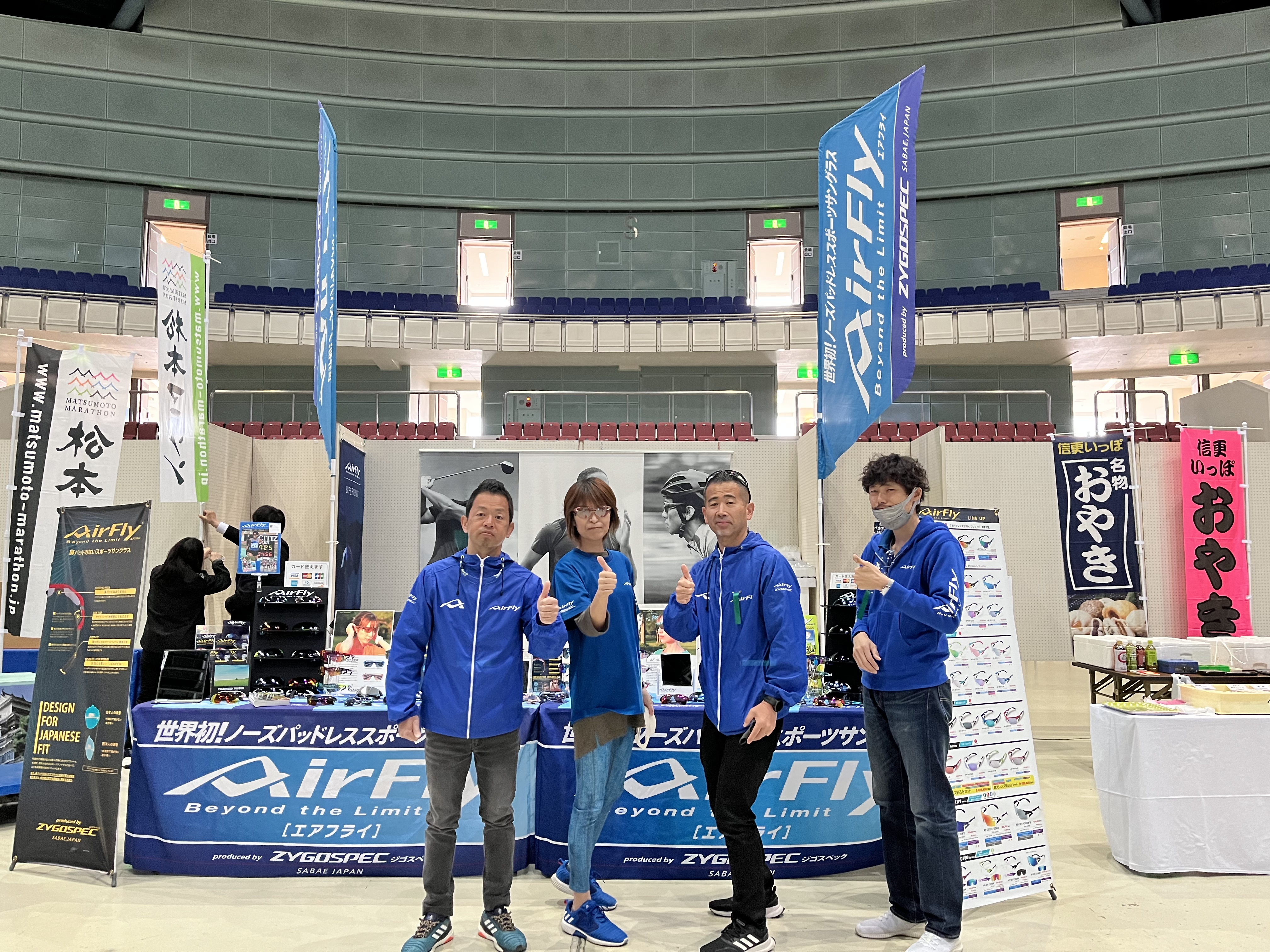 長野マラソンイベント出店&営業斉藤出走してきました!