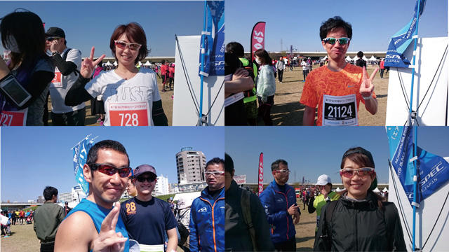 スポーツサングラス スポーツアイウェア 選び方 淀川ハーフマラソン